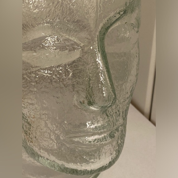 Vintage glass human mannequin Head sculpture head figure wig hat display 60s 70s - Picture 4 of 16